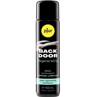 Lubrifiant eau régénérant Back Door Panthénol 100ml disponible sur Pop and Fun