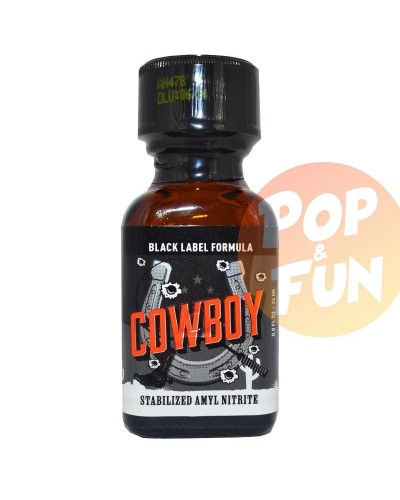 Poppers Cowboy Black Label 24ml Amyle