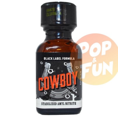 Poppers Cowboy Black Label 24ml Amyle