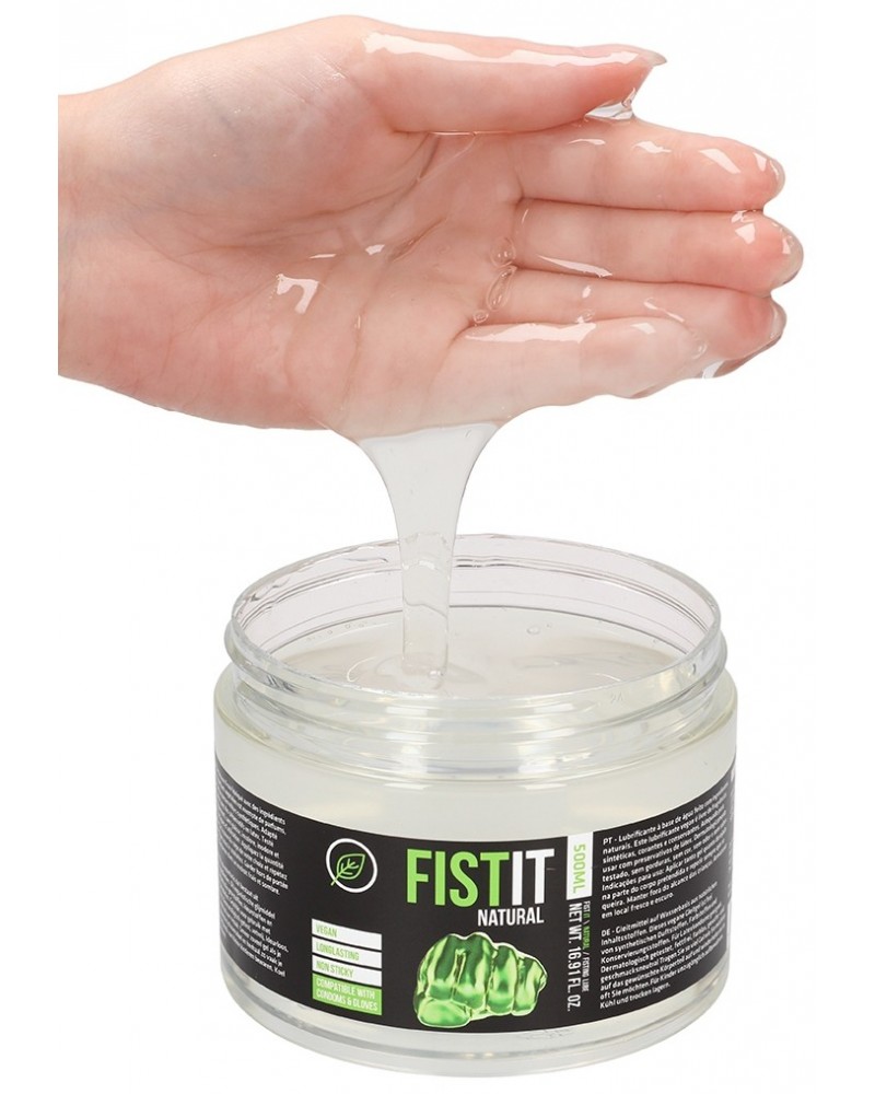 Lubrifiant Fist It Natural Vegan 500ml disponible sur Pop and Fun