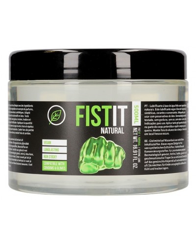 Lubrifiant Fist It Natural Vegan 500ml disponible sur Pop and Fun