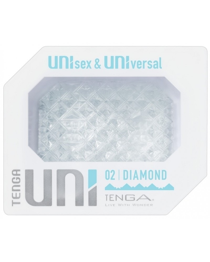 Gaine de masturbation Uni 02 Diamond disponible sur Pop and Fun