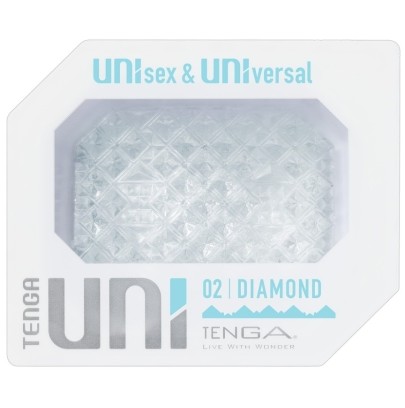 Gaine de masturbation Uni 02 Diamond disponible sur Pop and Fun