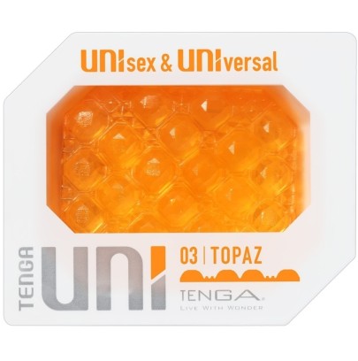 Gaine de masturbation Uni 03 Topaz disponible sur Pop and Fun