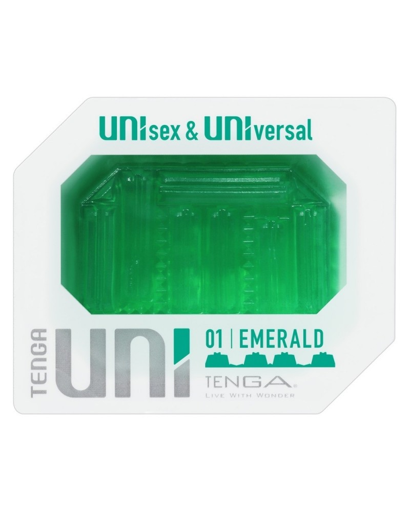 Gaine de masturbation Uni 01 Emerald disponible sur Pop and Fun