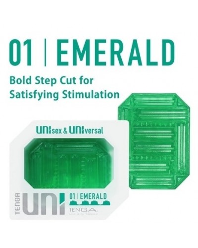 Gaine de masturbation Uni 01 Emerald disponible sur Pop and Fun