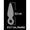 Plug Finger Transparent 7 x 2.5 cm Plug Finger Transparent 7 x 2.5 cm