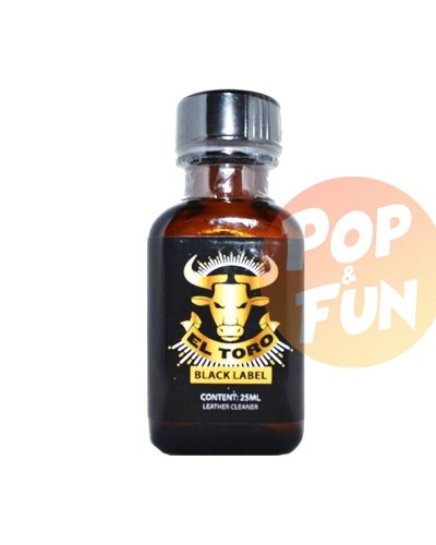 Poppers El Toro Black Label 25ml Pentyl