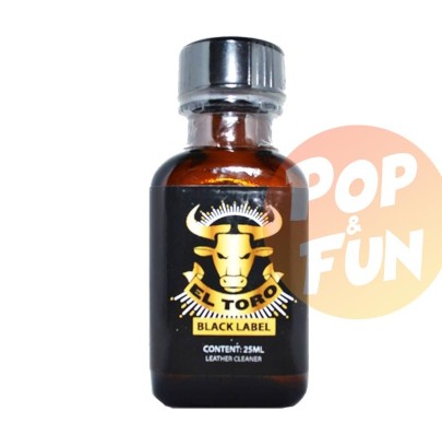 Poppers El Toro Black Label 25ml Pentyl