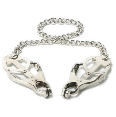 Pince à seins avec chaine disponible sur Pop and Fun