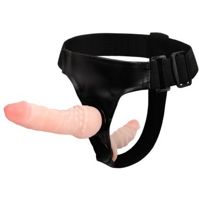Gode ceinture Double insertion 12 x 4 cm Chair disponible sur Pop and Fun