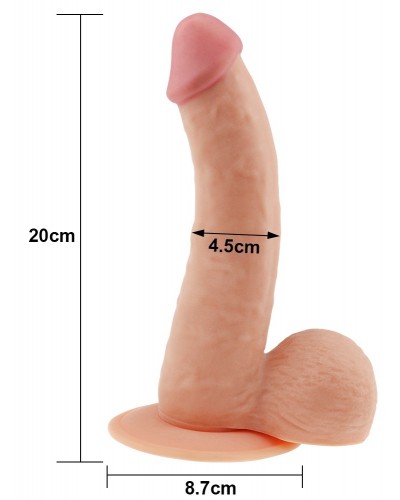 Dildo Soft Dude Chair 17 x 4.5cm disponible sur Pop and Fun