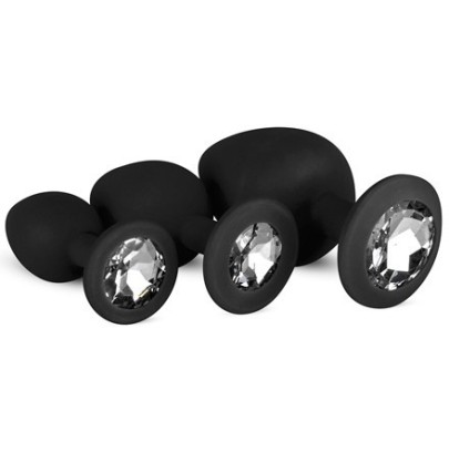 Pack de 3 plugs Bijou disponible sur Pop and Fun