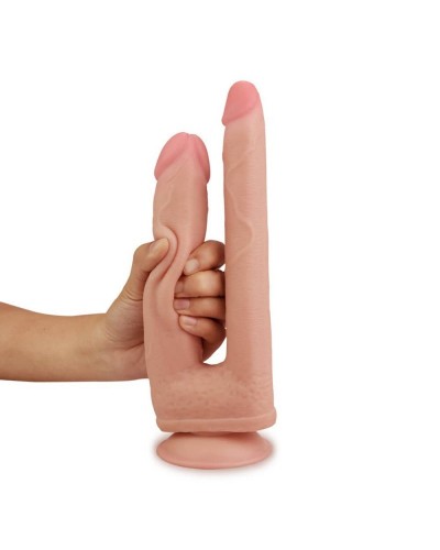 Double Gode SkinLike 18 x 3.5 cm disponible sur Pop and Fun