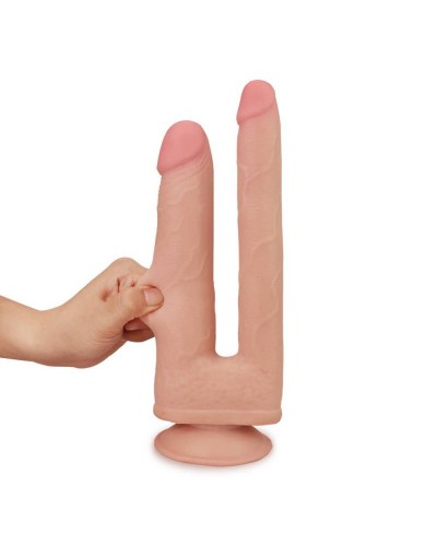 Double Gode SkinLike 18 x 3.5 cm disponible sur Pop and Fun