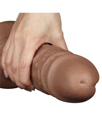 Gode Chubby Dildo 23 x 6.5 cm Marron disponible sur Pop and Fun