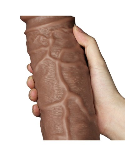 Gode Chubby Dildo 23 x 6.5 cm Marron disponible sur Pop and Fun