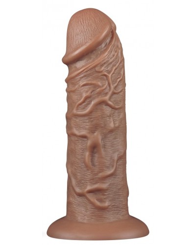 Gode Chubby Dildo 23 x 6.5 cm Marron disponible sur Pop and Fun