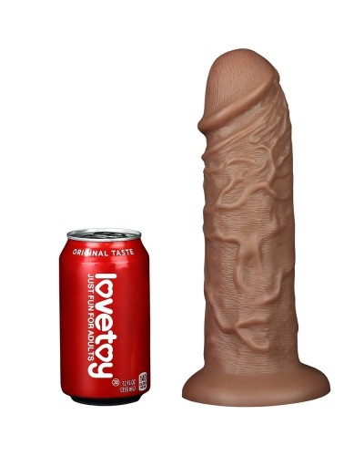 Gode Chubby Dildo 23 x 6.5 cm Marron disponible sur Pop and Fun