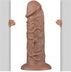 Gode Chubby Dildo 23 x 6.5 cm Marron
