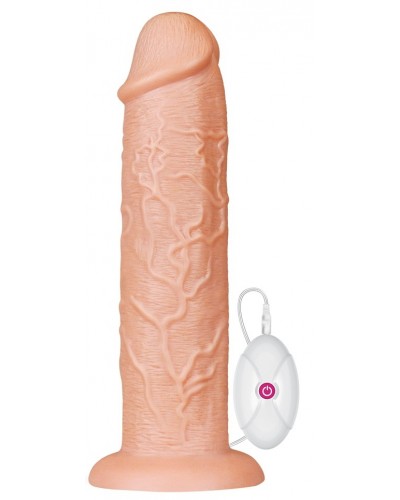 Gode vibrant Long Dildo 25 x 6 cm disponible sur Pop and Fun