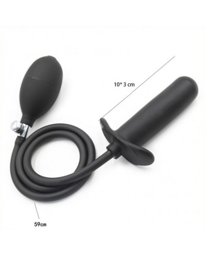 Plug gonflable Butt Inflator 10 x 2.5 cm disponible sur Pop and Fun