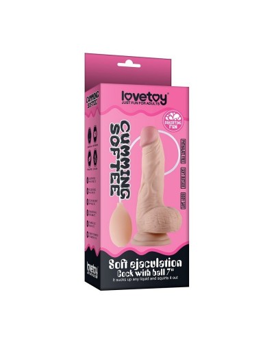 Gode éjaculateur Cumming Softee 14 x 4.5 cm disponible sur Pop and Fun