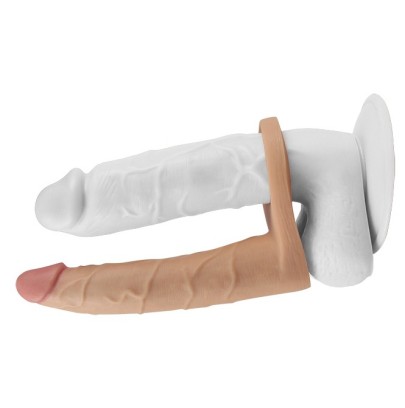Gode vibrant Double Pénétration 16 x 3 cm disponible sur Pop and Fun