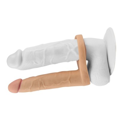 Gode vibrant Double Pénétration 14 x 3 cm disponible sur Pop and Fun