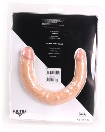 Double gode Cox 28 x 3 cm disponible sur Pop and Fun