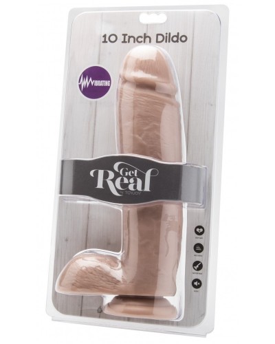 Gode vibrant Get Real 22 x 6 cm disponible sur Pop and Fun