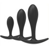 Kit de 3 mini plugs Training Curve Noirs