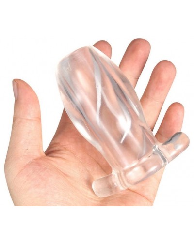 Plug Tunnel Anal Nymbus Transparent 8.5 x 4.7cm disponible sur Pop and Fun