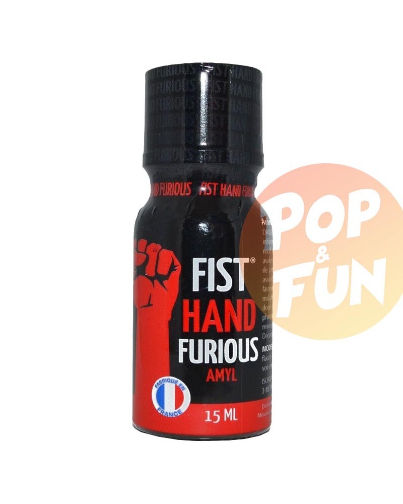 Poppers Fist Hand Furious Amyl 15ml