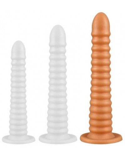 Gode silicone Bombyx L 33 x 6cm disponible sur Pop and Fun