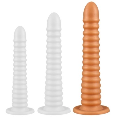 Gode silicone Bombyx L 33 x 6cm disponible sur Pop and Fun
