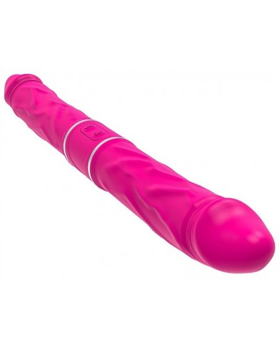 Double Gode Vibrant Pyrios Rose 35 x 3.5cm disponible sur Pop and Fun