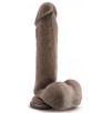 Gode réaliste Mr Magic Dr Skin 19 x 5cm Marron