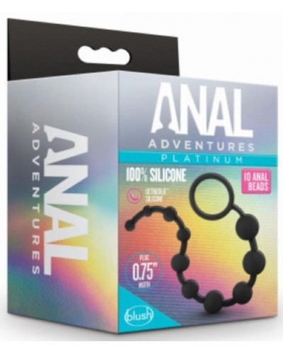 Chapelet Anal adventures Beads Thai 27 x 2.4cm disponible sur Pop and Fun