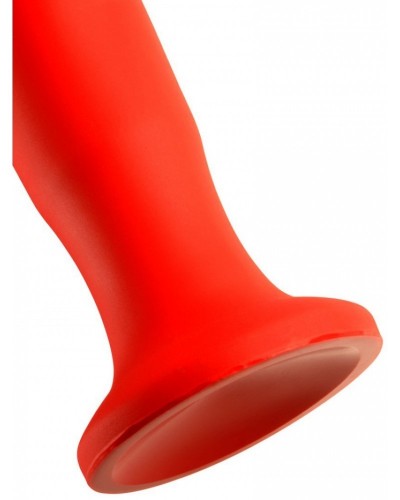 Gode long Stretch Worm N°1 - 39 x 3cm Rouge disponible sur Pop and Fun