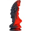 Gode Dragon Zomay 18 x 6cm Noir-Rouge