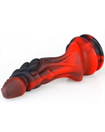 Gode Dragon Zomay 18 x 6cm Noir-Rouge disponible sur Pop and Fun