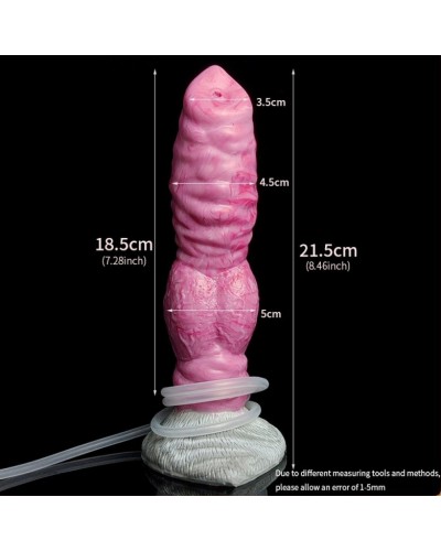 Gode éjaculateur monster Tulki 18 x 4.6cm disponible sur Pop and Fun