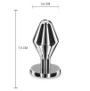Plug en métal Massive Steel M 7 x 3.8cm