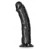 Gode Curved Dildo 18 x 4.2cm Noir