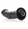 Gode Curved Dildo 18 x 4.2cm Noir