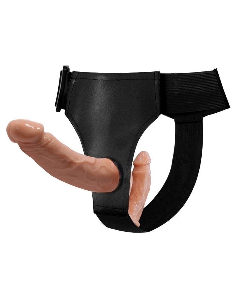 Double Gode Ceinture Strap Duo 13 x 3.7cm disponible sur Pop and Fun