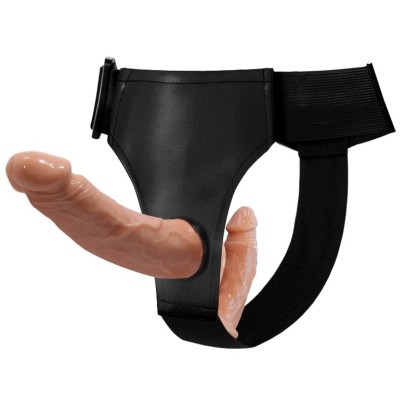 Double Gode Ceinture Strap Duo 13 x 3.7cm disponible sur Pop and Fun