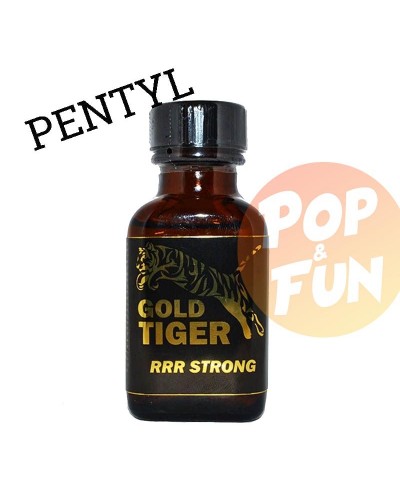 Poppers Gold Tiger RRR Strong Pentyle 24ml