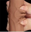 Gode Sliding Skin 20 x 5.5cm Marron